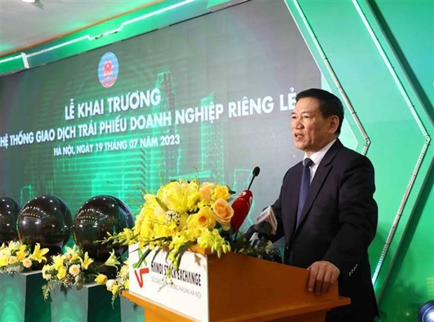 Separate corporate bond trading system launched | Business | Vietnam+ (VietnamPlus)