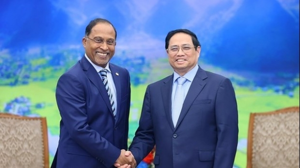 Prime Minister Pham Minh Chinh welcomes Malaysian Foreign Minister