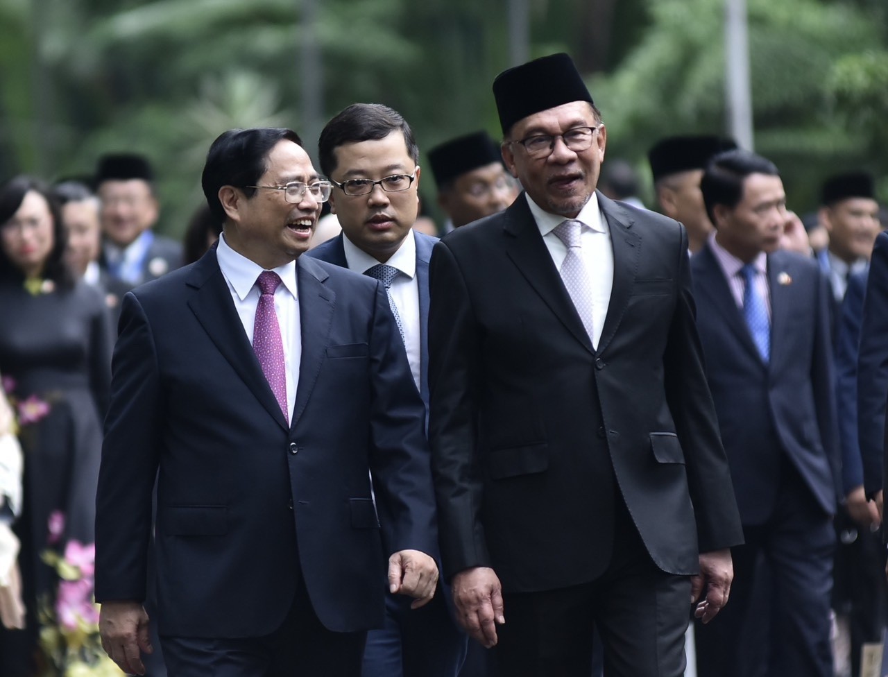 Official welcome ceremony held for Malaysian Prime Minister in Hanoi