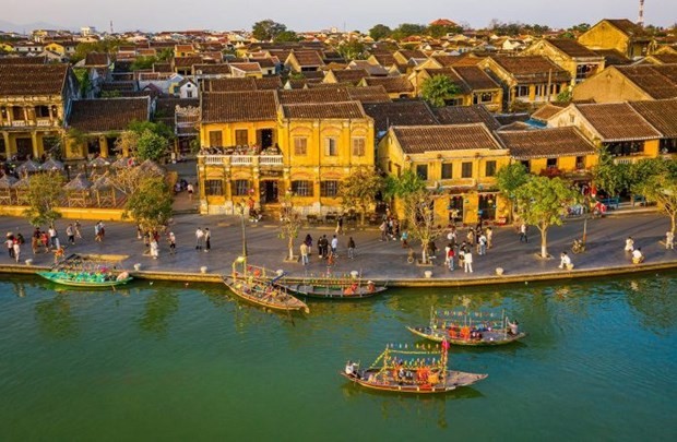 A corner of Hoi An ancient town A corner of Hoi An ancient town