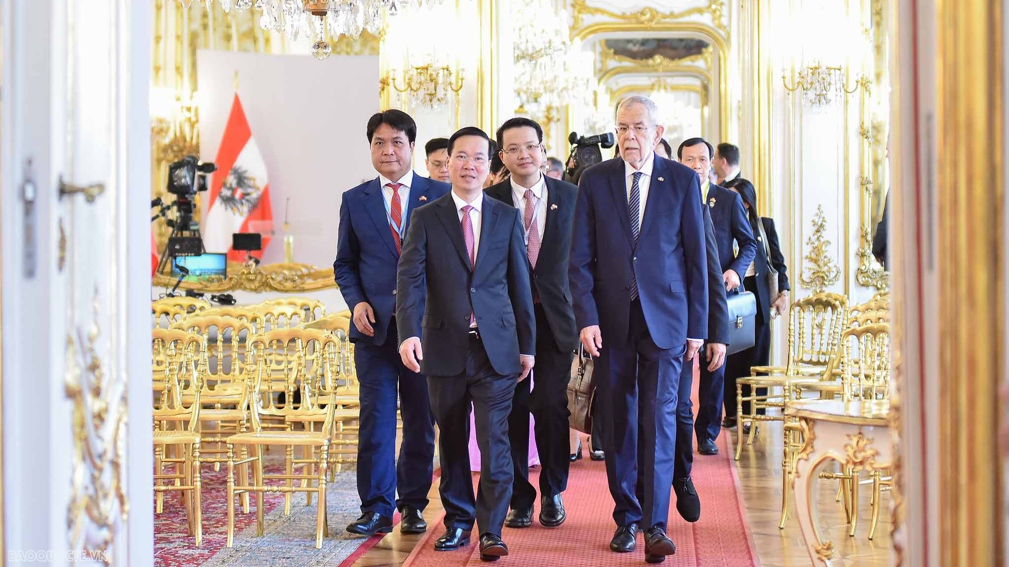 Vietnam, Austria Presidents hold talks in Vienna