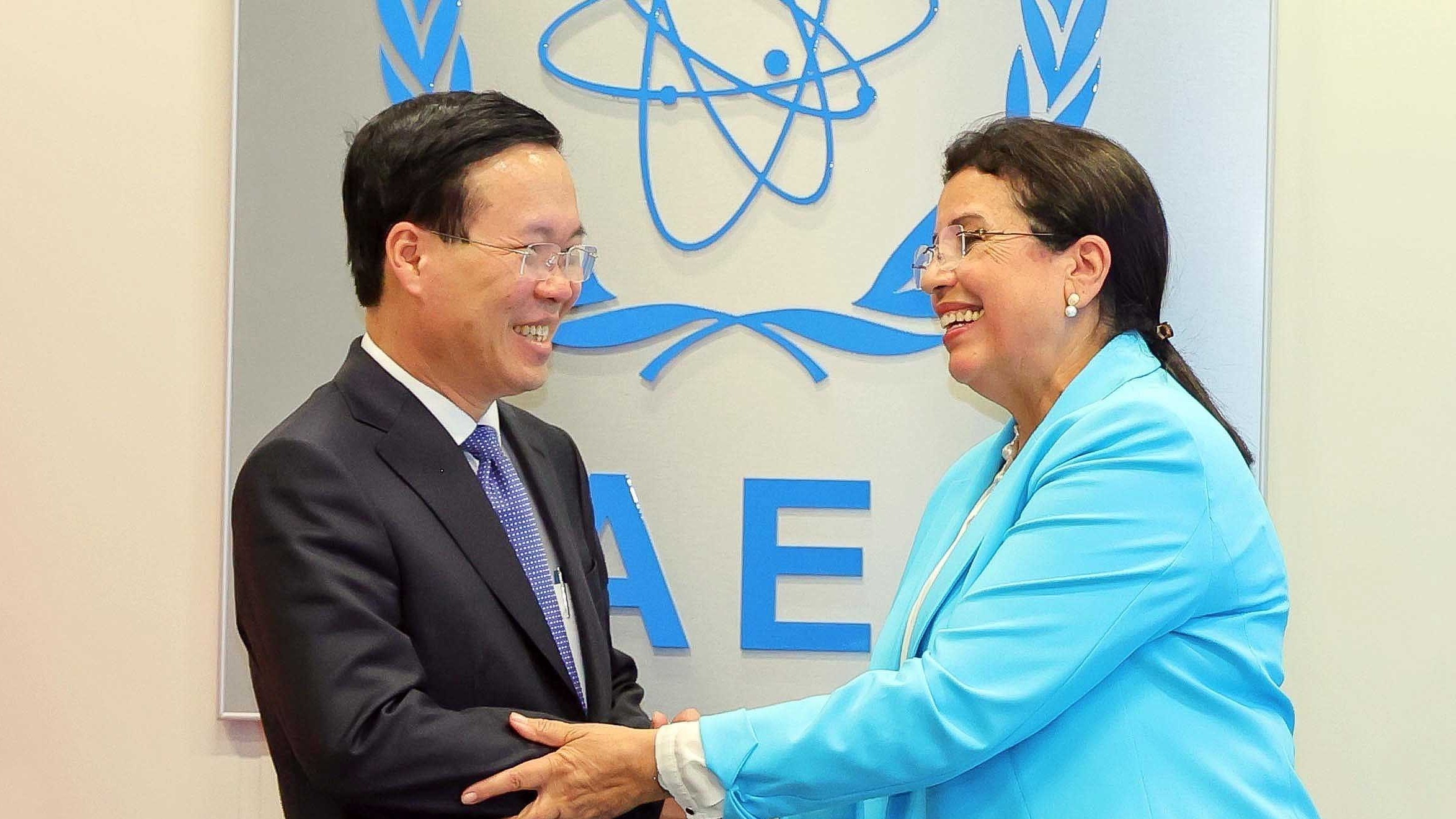 President Vo Van Thuong received Acting Director General of IAEA