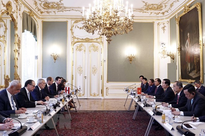 Vietnam, Austria Presidents hold talks in Vienna