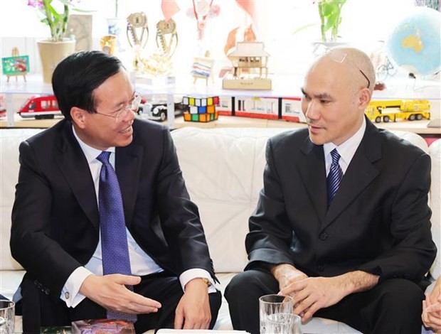 State President meets reputable Vietnamese physicist in Vienna | Society | Vietnam+ (VietnamPlus)