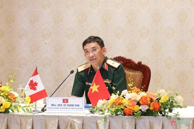 Vietnam, Canada hold online Bilateral Defence Consultation 2023