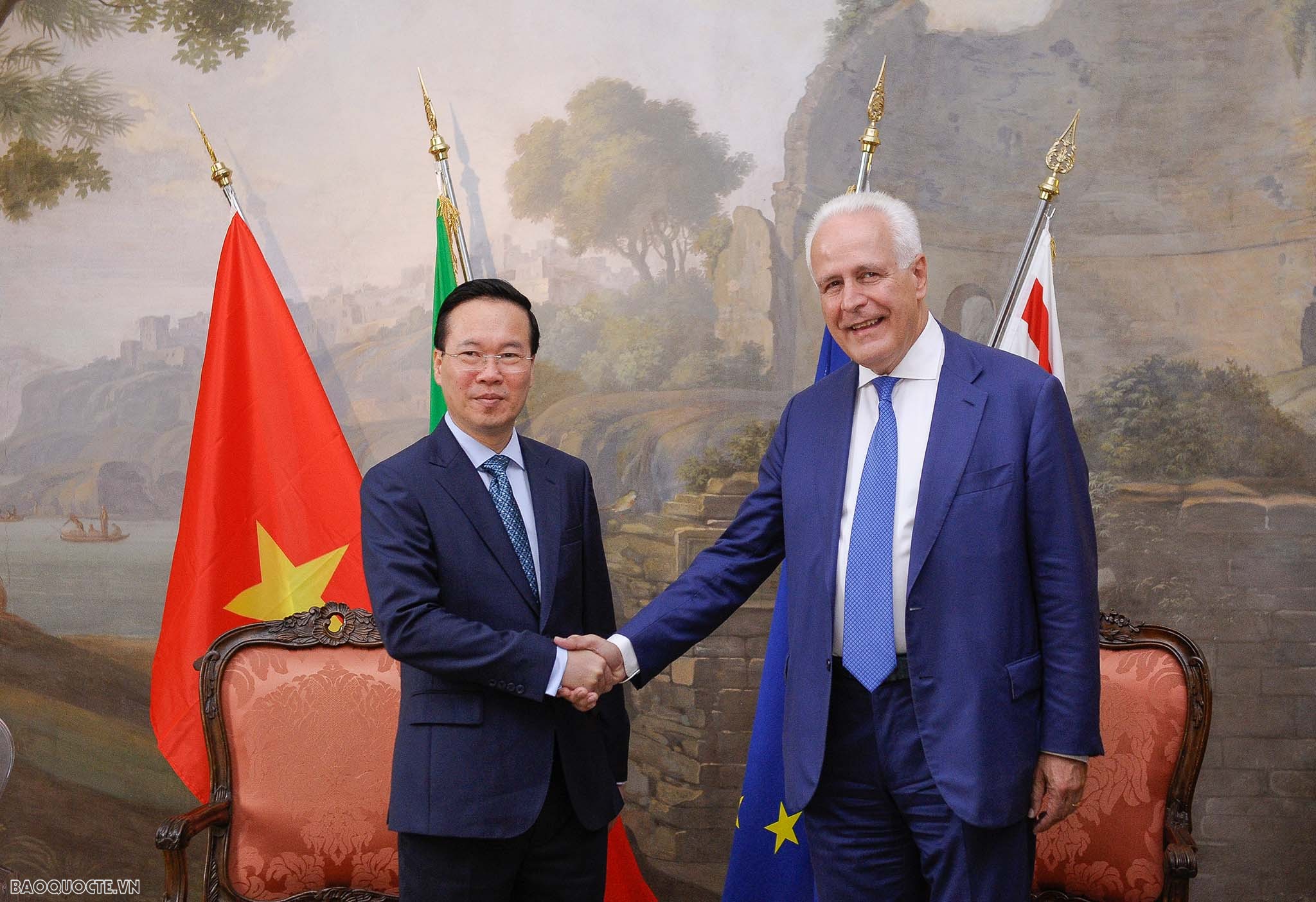 President  Vo Van Thuong visits Italy&rsquo;s Tuscany region