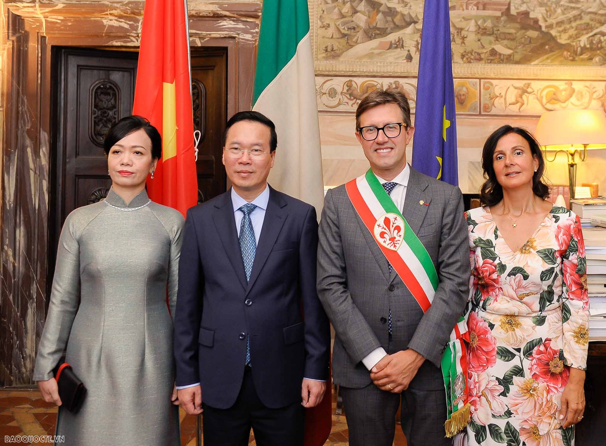 President  Vo Van Thuong visits Italy&rsquo;s Tuscany region