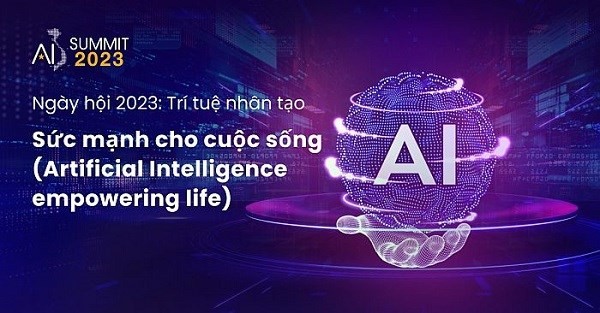 2023 Vietnam Artificial Intelligence Day will take place in September. A poster of the event (Source: the organiser)