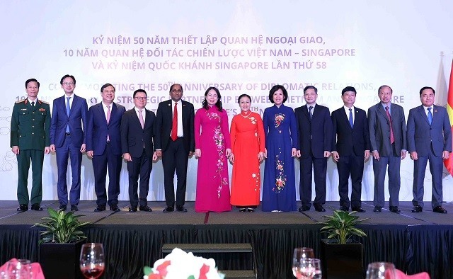 Ceremony marks 50 years of Vietnam - Singapore diplomatic ties in Hanoi