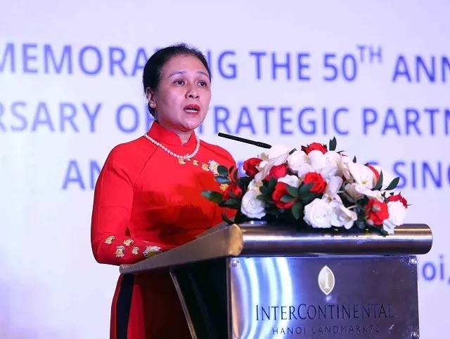 Ceremony marks 50 years of Vietnam - Singapore diplomatic ties in Hanoi