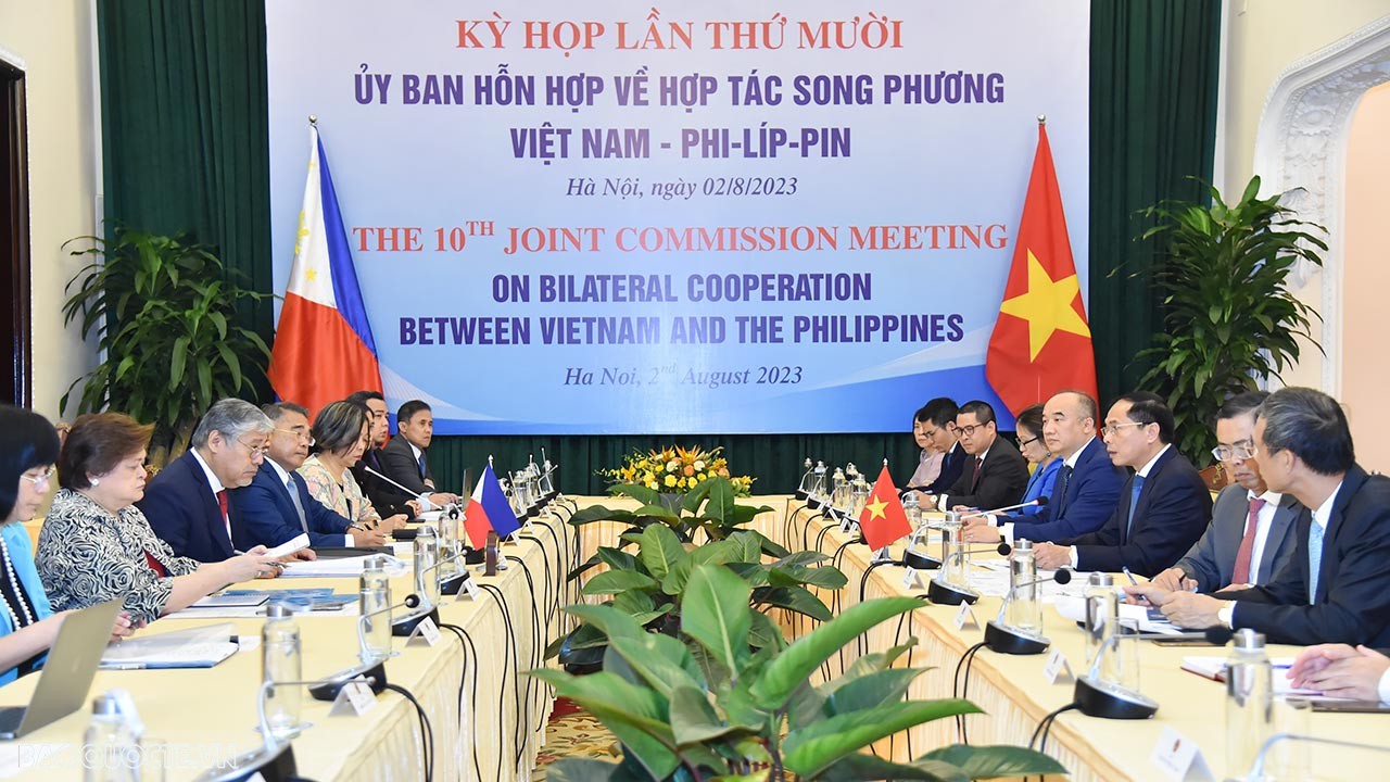 10th meeting of Vietnam-Philippines Joint Commission on Bilateral Cooperation held in Hanoi