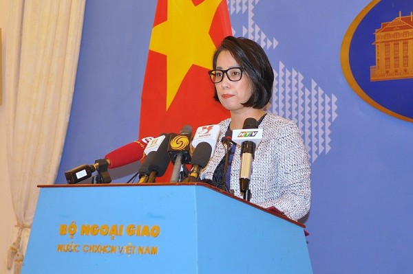 Vietnam condemns act of damaging national flag of Vietnam in Philippines: Spokesperson
