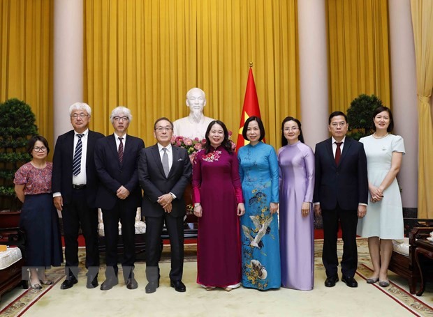 Vice President Vo Thi Anh Xuan receives President of Kyodo News Vice President Vo Thi Anh Xuan receives President of Kyodo News