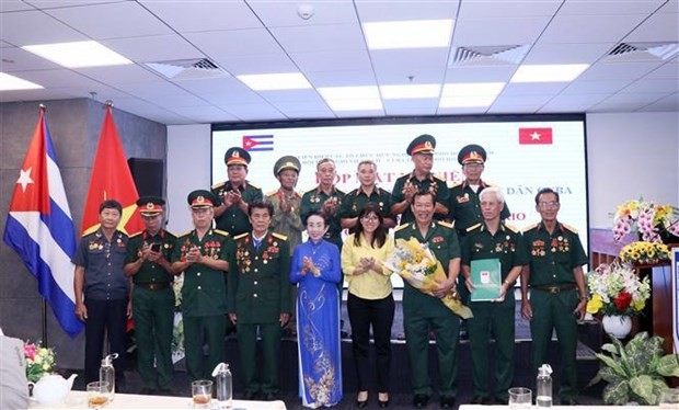 Vietnamese, Cuban people promote friendship, solidarity: A get-together in HCM City Vietnamese, Cuban people promote friendship, solidarity: A get-together in HCM City