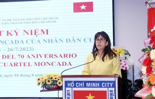 Vietnamese, Cuban people promote friendship, solidarity: A get-together in HCM City Vietnamese, Cuban people promote friendship, solidarity: A get-together in HCM City