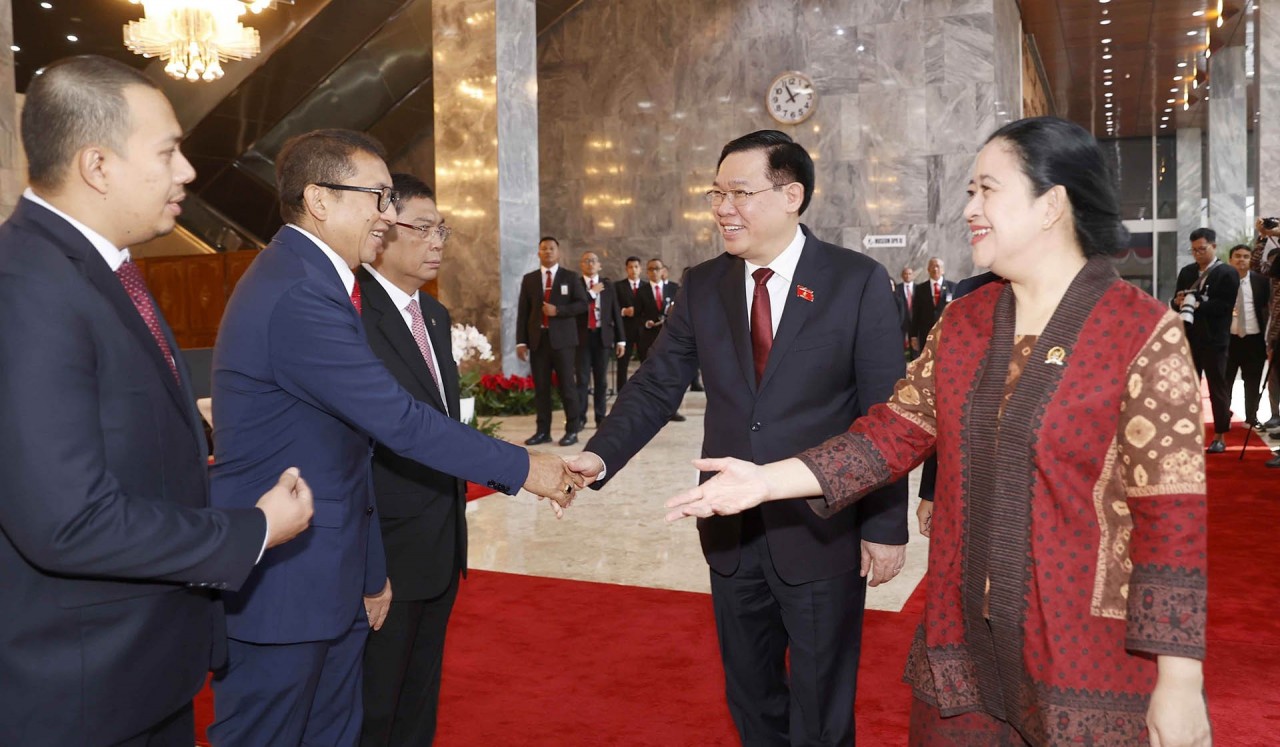 NA Chairman, Speaker of People’s Representative Council of Indonesia hold talks