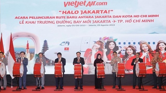 Vietjet launches Ho Chi Minh City - Jakarta direct service