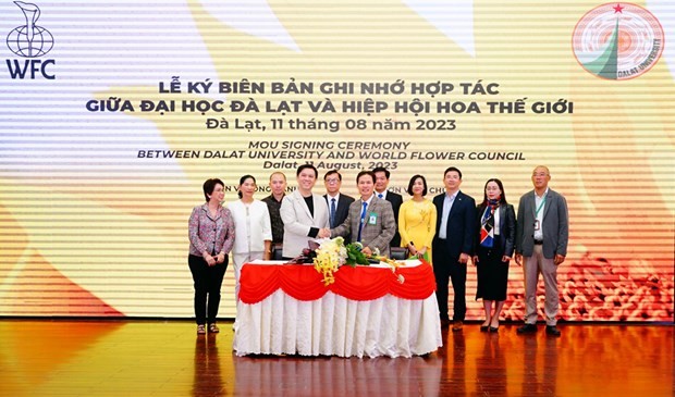 The 37th World Flower Council Summit is scheduled to take place in Da Lat city, the Central Highlands province of Lam Dong, from September 8 - 12. (Photo: baolamdong.vn)