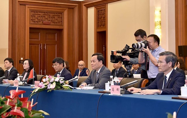 Deputy PM Tran Luu Quang receives Secretary of China’s Yunnan province