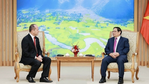 Prime Minister Pham Minh Chinh receives Israeli Minister Nir Barkat