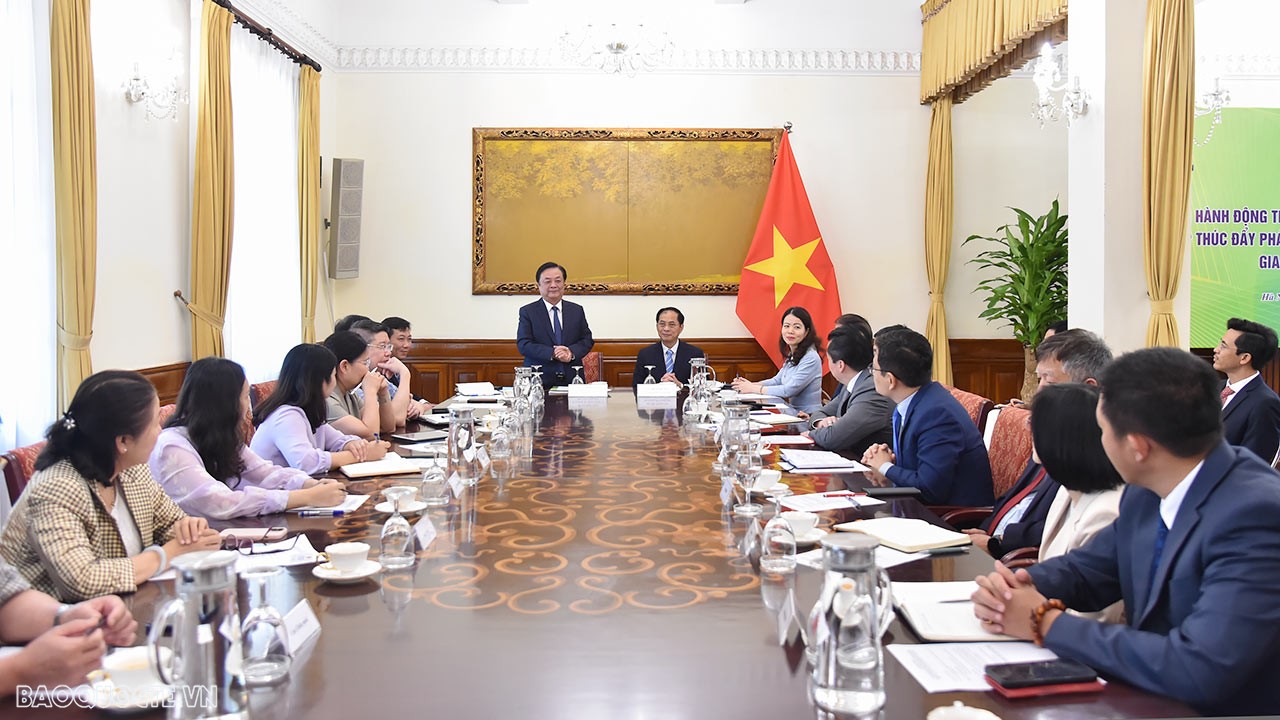 Ministers signed action plan on economic diplomacy promoting agricultural development