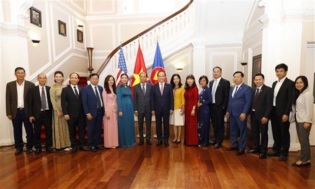 Hanoi delegation visited Washington D.C. to promote stronger partnership