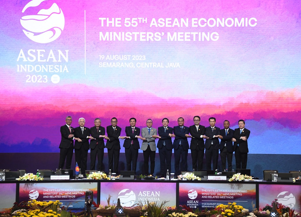Vietnam contributes to intra-bloc economic cooperation at AEM-55. (Photo: ASEAN.org)