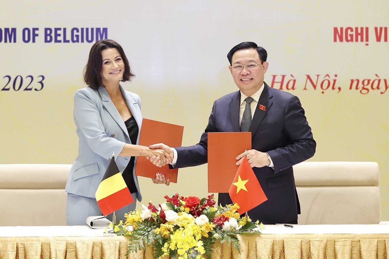 Belgian Senate President Stéphanie D'Hose wraps up Vietnam visit