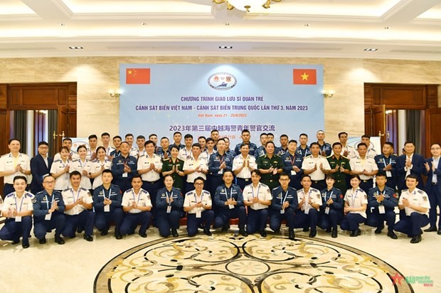 Exchange programme of Vietnamese, Chinese young coast guard officers kicks off | Society | Vietnam+ (VietnamPlus)