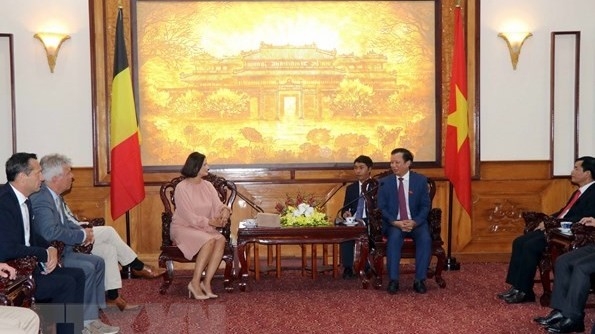 Belgian Senate President Stéphanie D'Hose impressed by Thua Thien-Hue’s development
