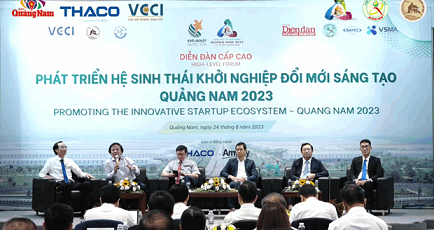 High-level forum on start-up ecosystem held in Quang Nam High-level forum on start-up ecosystem held in Quang Nam
