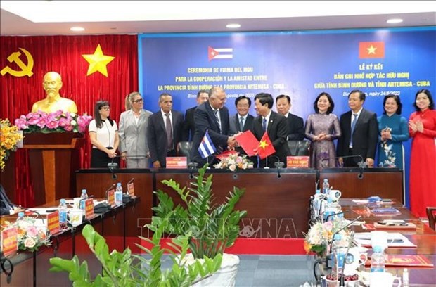 Binh Duong, Cuba&rsquo;s Artemisa province strengthen cooperation