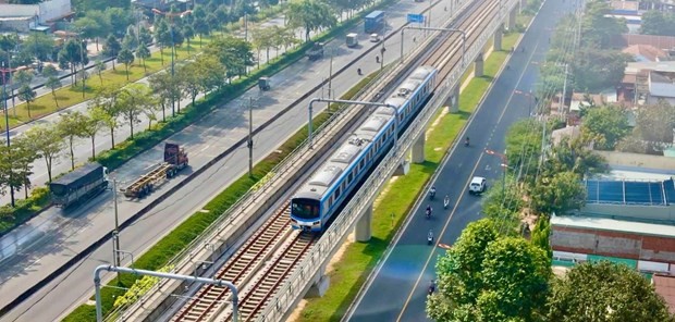 HCM City"s Ben Thanh – Suoi Tien metro line test-run | Society | Vietnam+ (VietnamPlus)