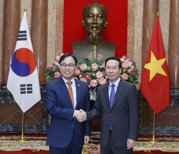 President Vo Van Thuong welcomes new Ambassadors of Ireland, Italy, RoK, Lithuania President Vo Van Thuong welcomes new Ambassadors of Ireland, Italy, RoK, Lithuania