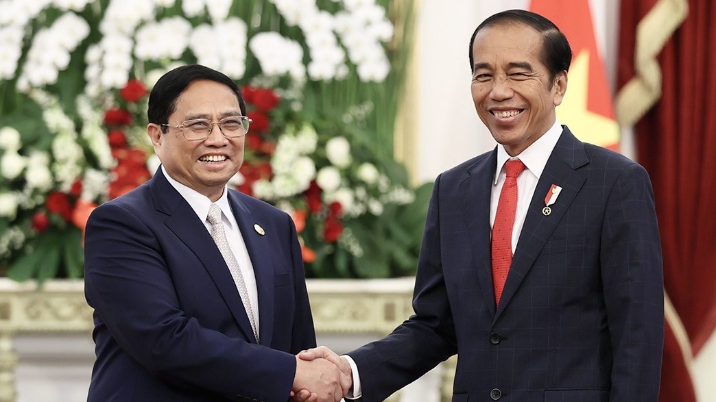 PM Pham Minh Chinh met with Indonesian President Joko Widodo in Jakarta