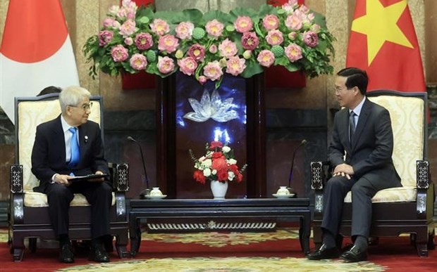 President Vo Van Thuong welcomes leader of Japanese House of Councillors President Vo Van Thuong welcomes leader of Japanese House of Councillors