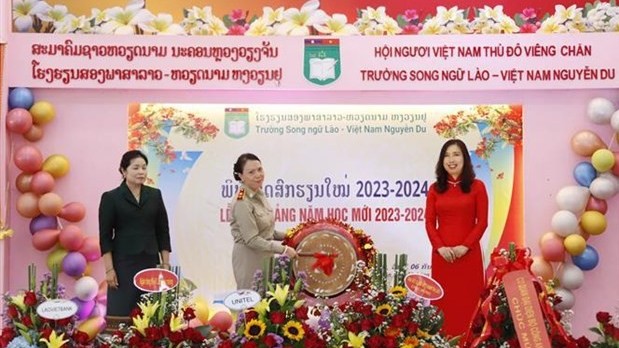 Lao-Viet bilingual school begins new school year in Vientiane