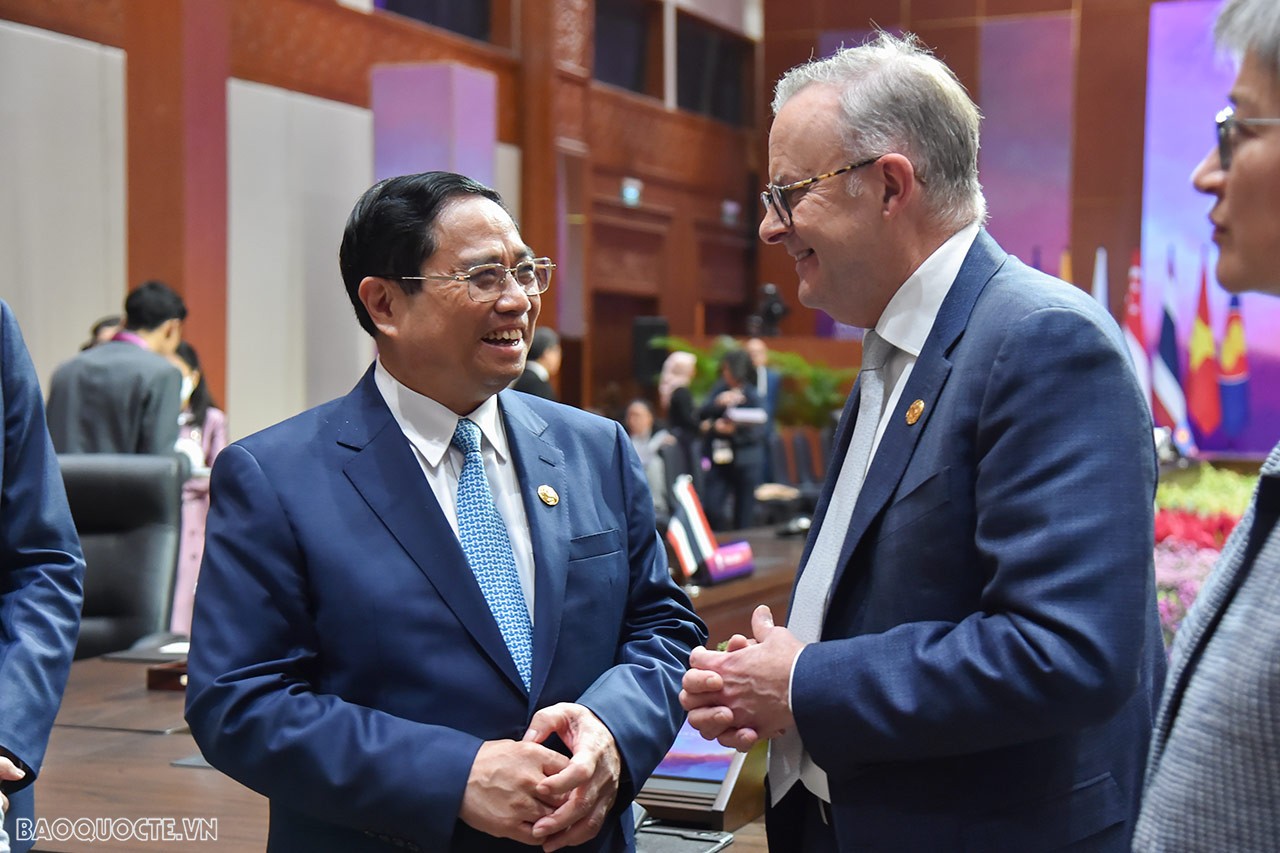 Vietnam, Australia Prime Ministers meet in Jakarta