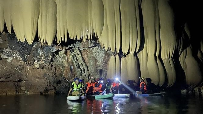 Son Nu - new cave was discovered in the Central Province of Quang Binh