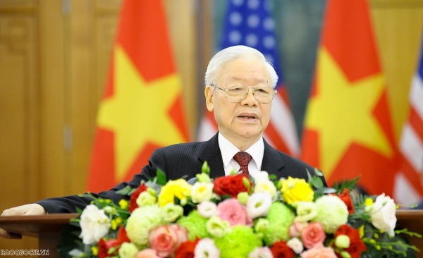 Party General Secretary Nguyen Phu Trong’s address to the press after talks with US President
