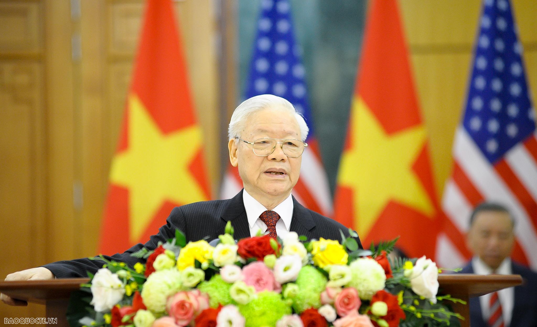 Party General Secretary Nguyen Phu Trong, US President Joseph Biden hold talks
