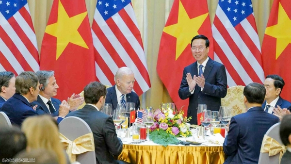 President Vo Van Thuong hosts banquet for US President Joe Biden in Hanoi