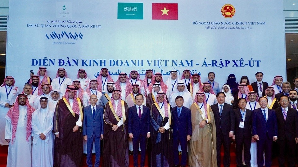 Deputy PM Tran Luu Quang attends Vietnam - Saudi Arabia Business Forum