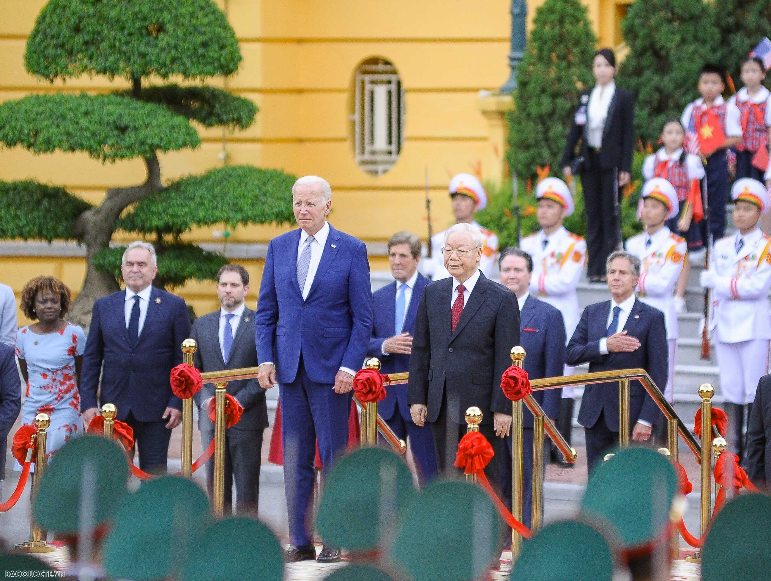 US President Joe Biden&rsquo;s Vietnam visit spotlighted in media