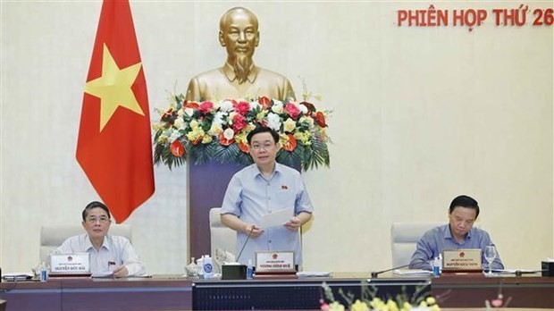 NA Standing Committee's 26th session opens in Hanoi