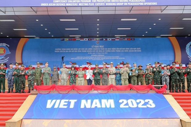 Competency evaluation programme for prospective UN peacekeepers opens in Hanoi