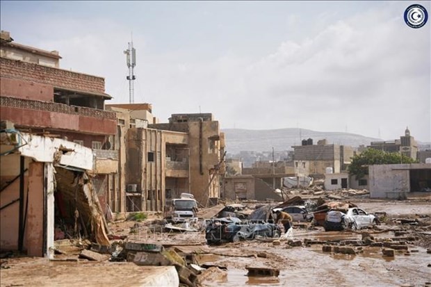 Message of condolences extended to Libya over storm damage