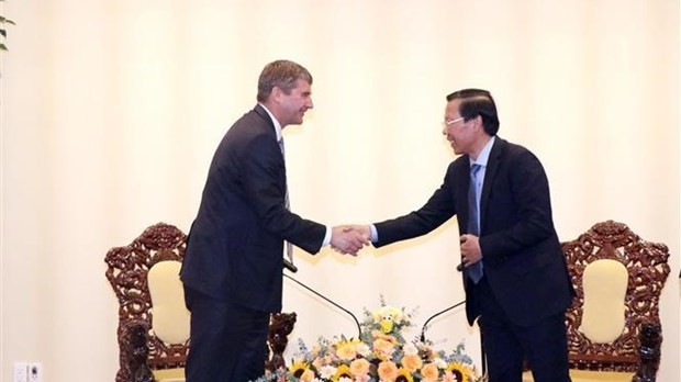 HCM City Chairman receives WEF Managing Director to boost partnership