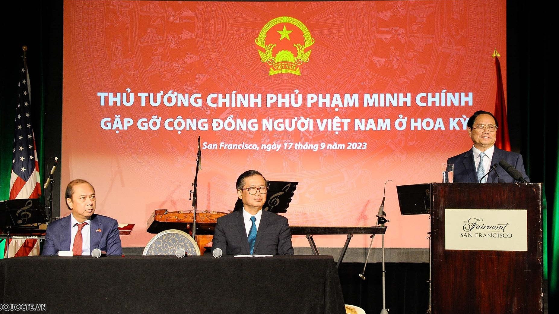 PM Pham Minh Chinh meets Vietnamese community in US