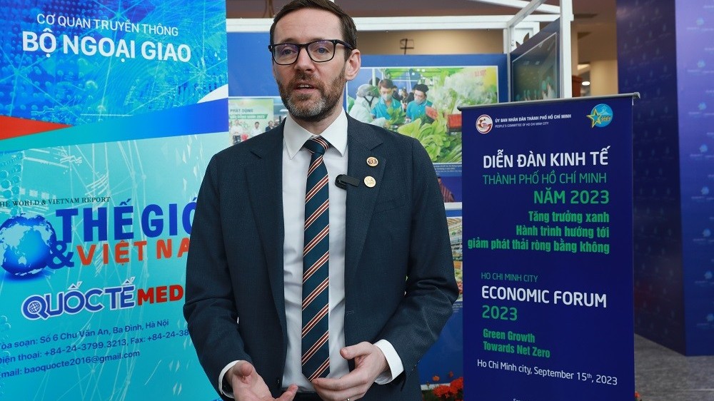 Ambassador Iain Frew: Promising potential in UK-HCMC in green cooperation